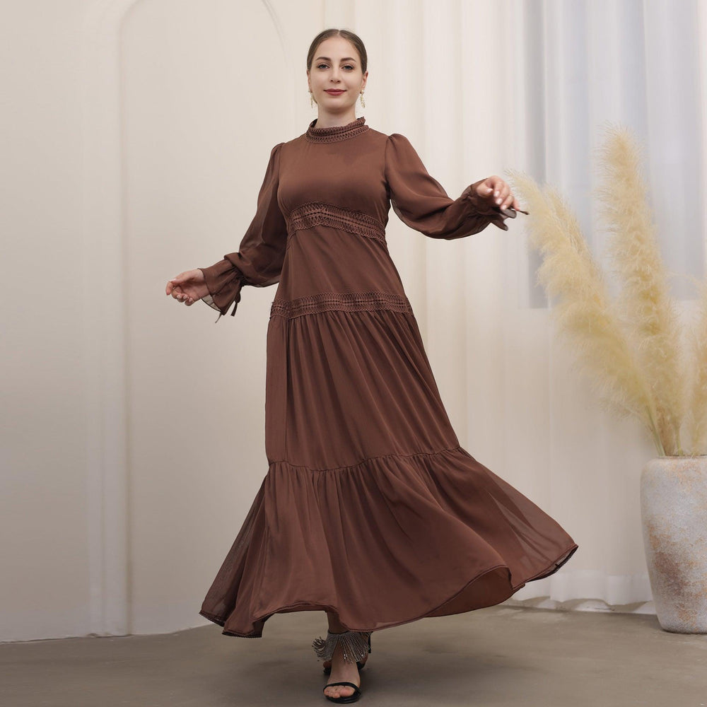 Fashionable and Exquisite Dress for Exquisite Arab Dubai Turkey Middle Eastern Women. - EX-STOCK CANADA