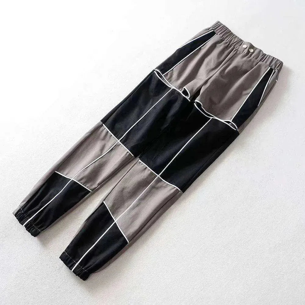 Fashionable thigh cutout overalls women pants - EX-STOCK CANADA