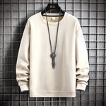 Suede Sweatshirt Men's Spring And Autumn New American Style Pullover