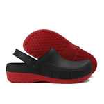 Large Size Hole Shoes Men's Home Leisure Croc Platform Slippers Kitchen Hotel Hospital Waterproof Work Non slip Clog Shoes