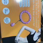 Abdominal Waist Trainer Smart Weighted Adjustable Hula Hoop