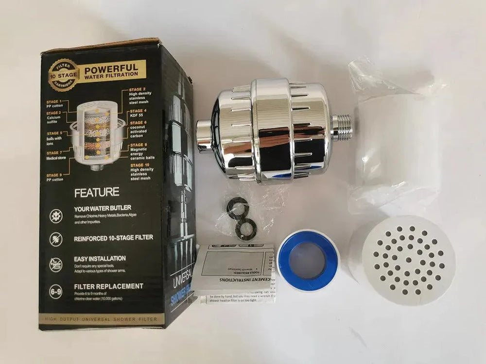 Filtering Shower Head Water Purification Nozzle - EX-STOCK CANADA