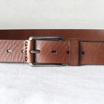 First Layer Cowhide Handmade Belt Men's Pin Buckle Belt - EX-STOCK CANADA