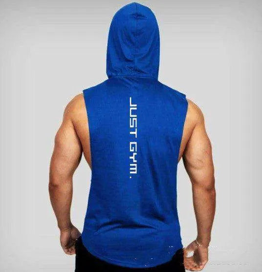 Fitness Vest Men Hooded Loose Clothes - EX-STOCK CANADA