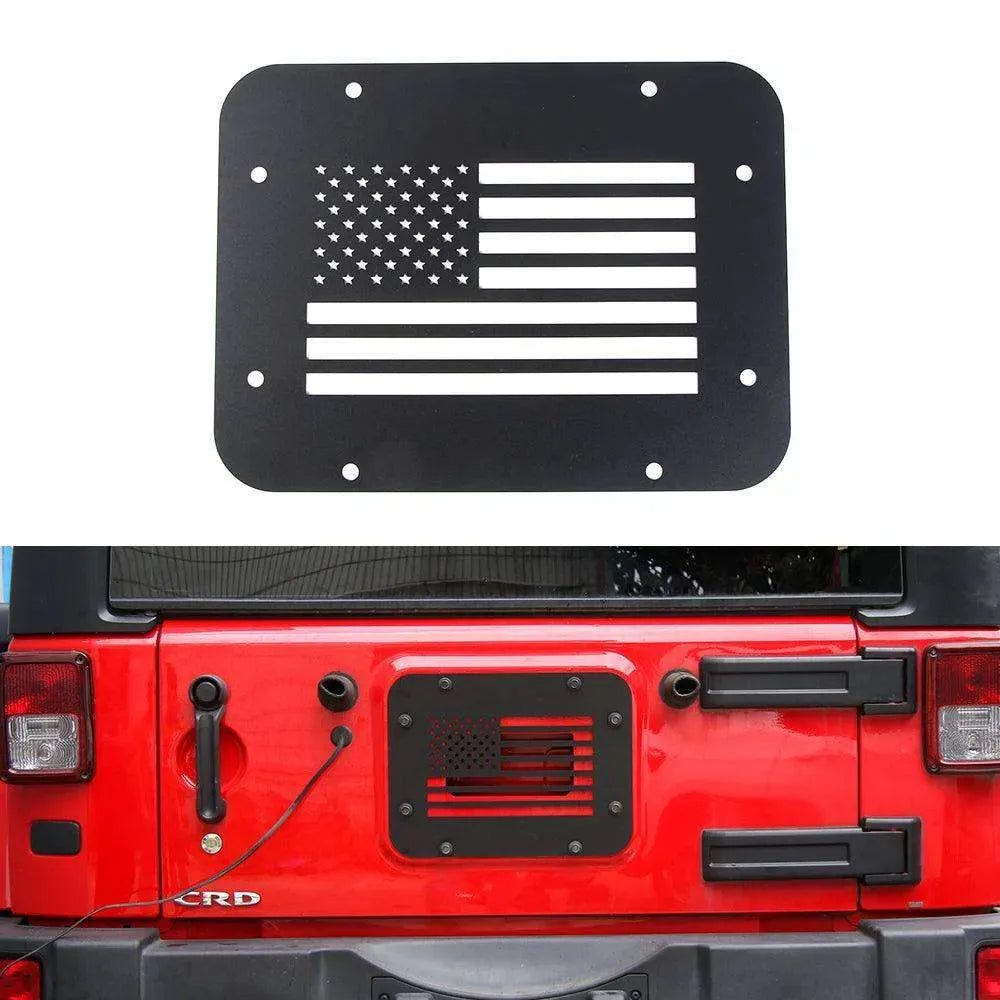 Five-Star Tailgate Vent Cover Plate Wrangler Modified Accessories - EX-STOCK CANADA