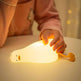 Flat Duck Silicone Night Light Children's Bedside Lamp - EX-STOCK CANADA