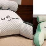 Fluffy Sofa Luncheon Triangle Soft Large Backrest Lumbar Office Chair Cushion - EX-STOCK CANADA
