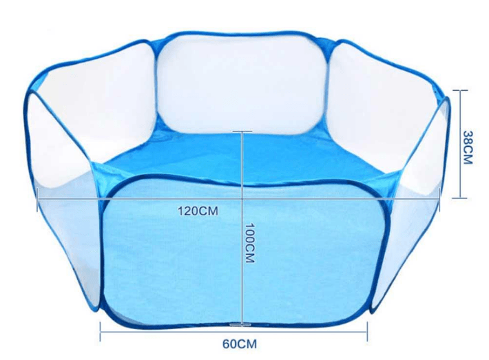 Foldable Kids' Play Tent with Ball Pit: Ocean Ball Pool & Crawling Game House for Outdoor Fun - EX-STOCK CANADA