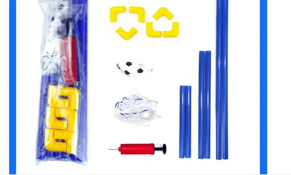 Folding Mini Football Soccer Ball Goal Post Net - EX-STOCK CANADA