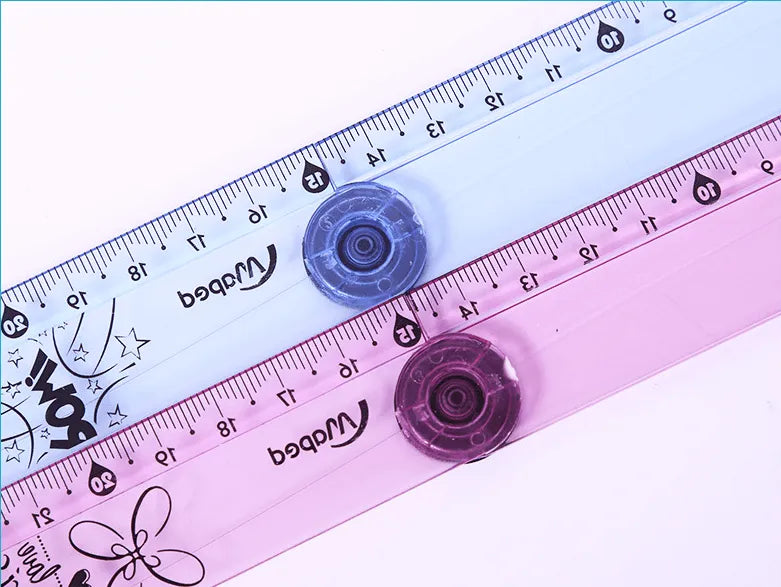 folding ruler 30cm widened rotary ruler - EX-STOCK CANADA