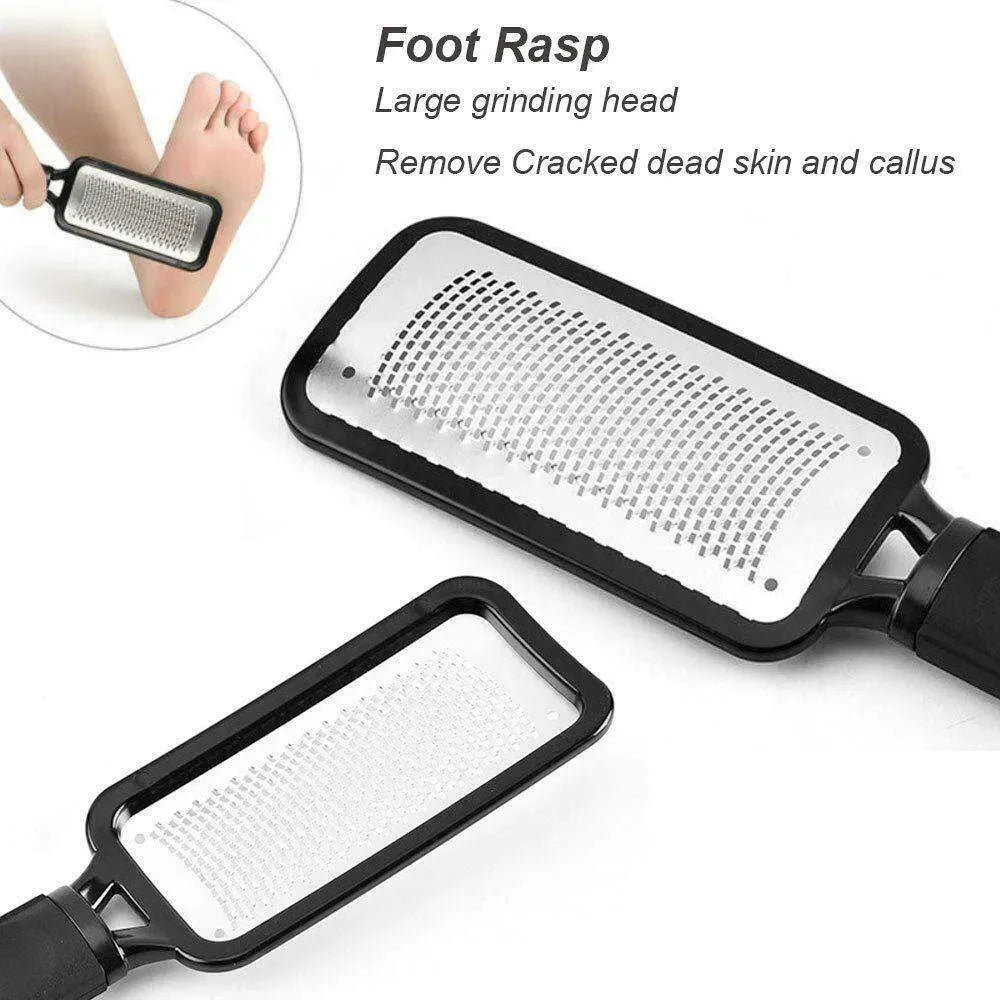 Foot Rasp File Callus Remover Pedicure Dead Hard Skin Scraper Tool - EX-STOCK CANADA