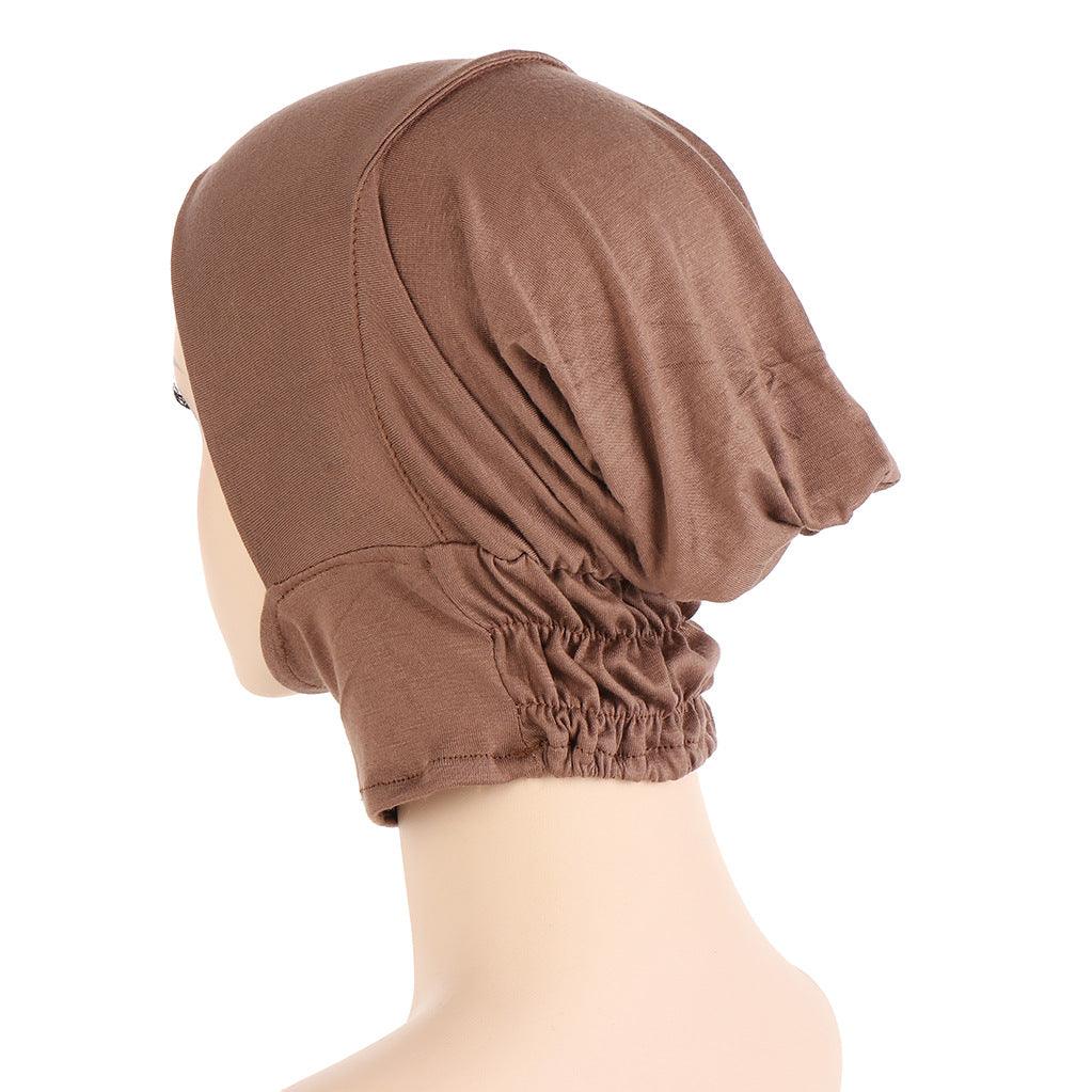 Four-Season Silk Cotton Pullover Hat in Solid Color with Elastic Fit - EX-STOCK CANADA