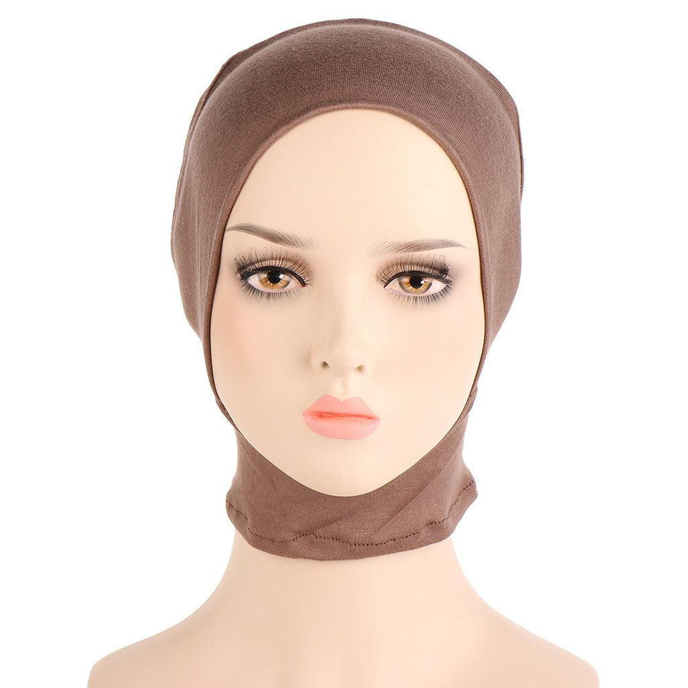 Four-Season Silk Cotton Pullover Hat in Solid Color with Elastic Fit - EX-STOCK CANADA