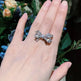 Full Diamond Bow Ring Female Fashion Personality - EX-STOCK CANADA