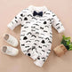 Gentleman's Baby Clothes, Long-sleeved Baby Clothes, Gentleman's Romper - EX-STOCK CANADA