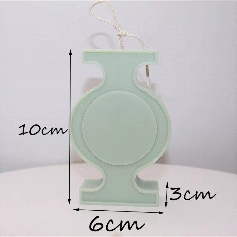 Geometric Love Flower Scented Candle Mold - EX-STOCK CANADA