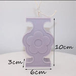 Geometric Love Flower Scented Candle Mold - EX-STOCK CANADA