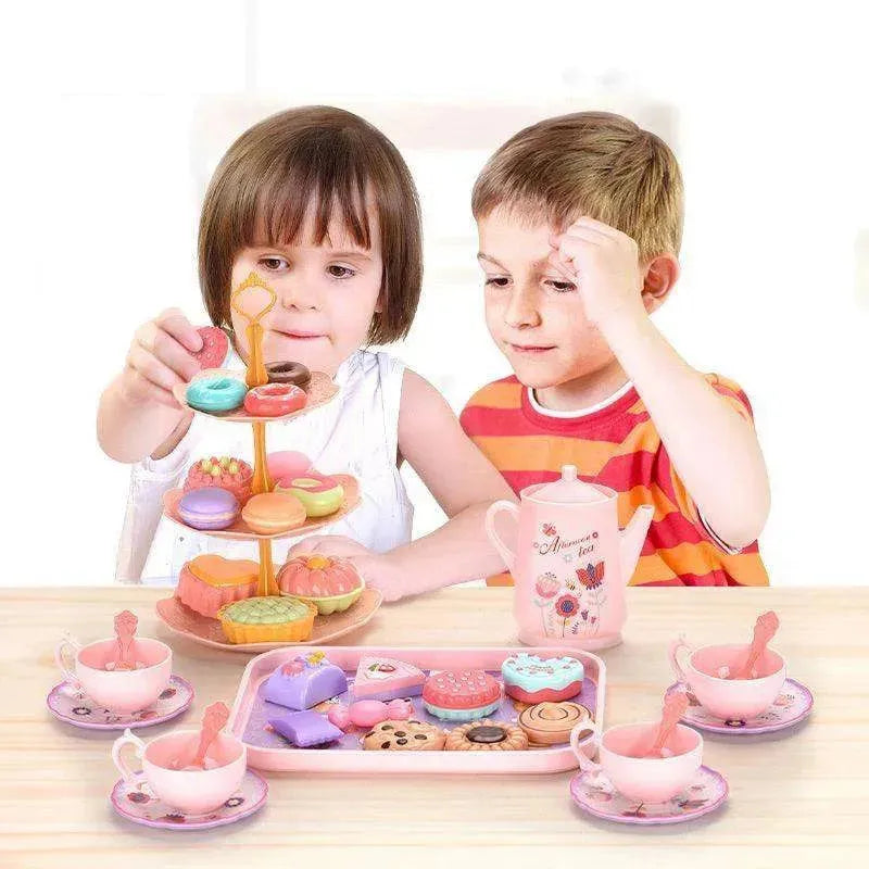 Girl Play House Simulation Food Dessert Cake Toy Gift Box Set - EX-STOCK CANADA