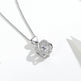 Girls star love fashion rhinestone Pearl Silver necklace for Women - EX-STOCK CANADA