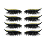 Glittering Eyeliner Sticker False lashes set - EX-STOCK CANADA