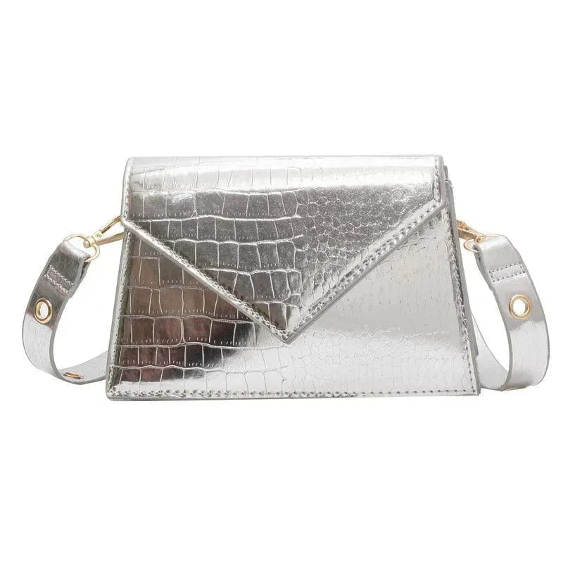 Glossy Stone Pattern Shoulder Crossbody HandBag - EX-STOCK CANADA