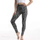 Gym High Waist Leopard Print Leggings - EX-STOCK CANADA