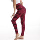 Gym High Waist Leopard Print Leggings - EX-STOCK CANADA