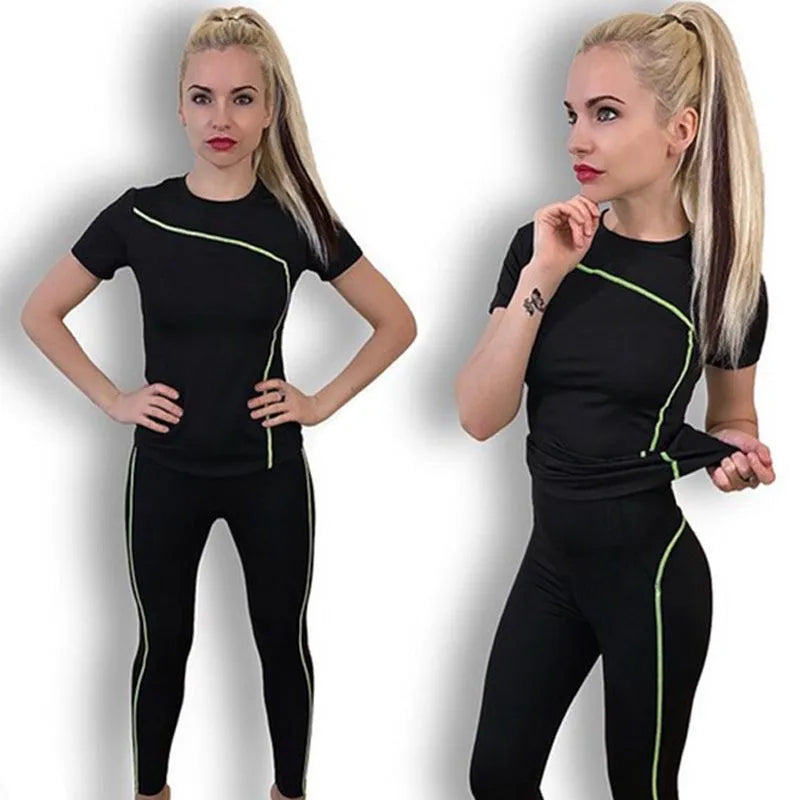 Gym training tights pants suit sportswear - EX-STOCK CANADA