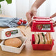 Hamburger box lunch box food storage box - EX-STOCK CANADA