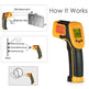 Hand held temperature measuring gun - EX-STOCK CANADA