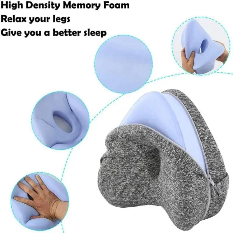 Heart Shaped Memory Foam Relaxing Leg Pillow - EX-STOCK CANADA