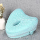 Heart Shaped Memory Foam Relaxing Leg Pillow - EX-STOCK CANADA