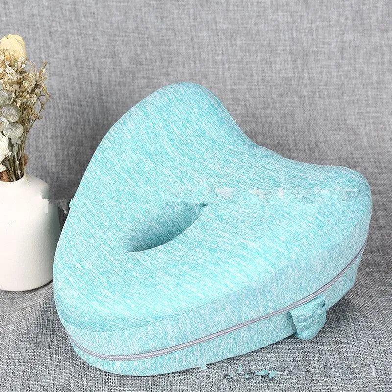 Heart Shaped Memory Foam Relaxing Leg Pillow - EX-STOCK CANADA