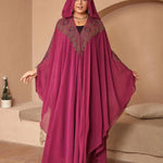 High-definition Arab Shawl Hooded Cloak - EX-STOCK CANADA