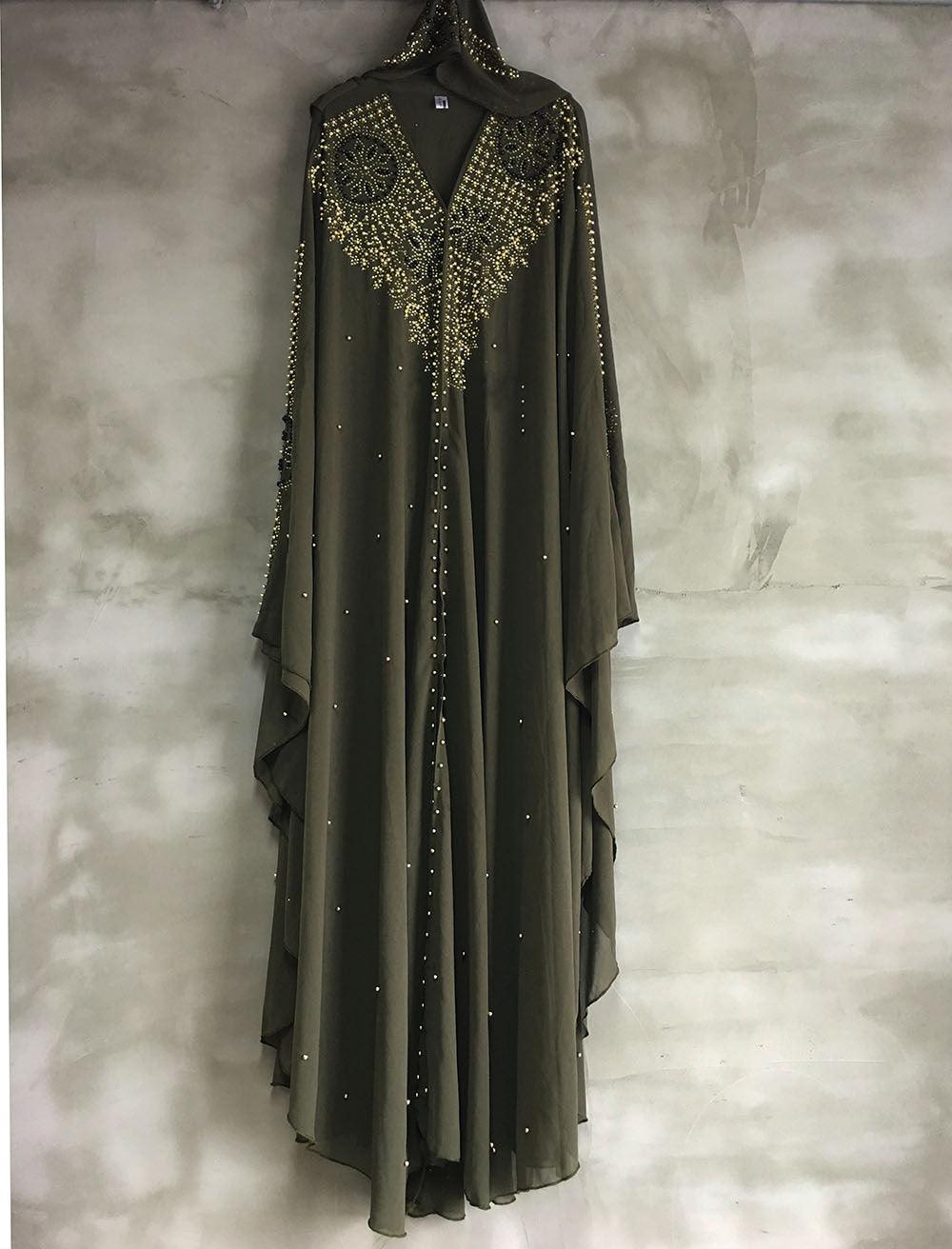 High-definition Arab Shawl Hooded Cloak - EX-STOCK CANADA