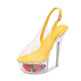 High Heel Platform Shoes High Heels 15CM Car Model Slippers - EX-STOCK CANADA