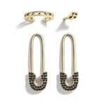 High quality alloy pin rhinestone stud earrings - EX-STOCK CANADA