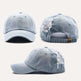 Hole Denim Korean Men And Women General Baseball Caps - EX-STOCK CANADA