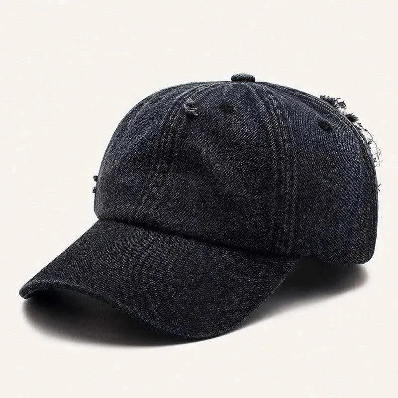 Hole Denim Korean Men And Women General Baseball Caps - EX-STOCK CANADA