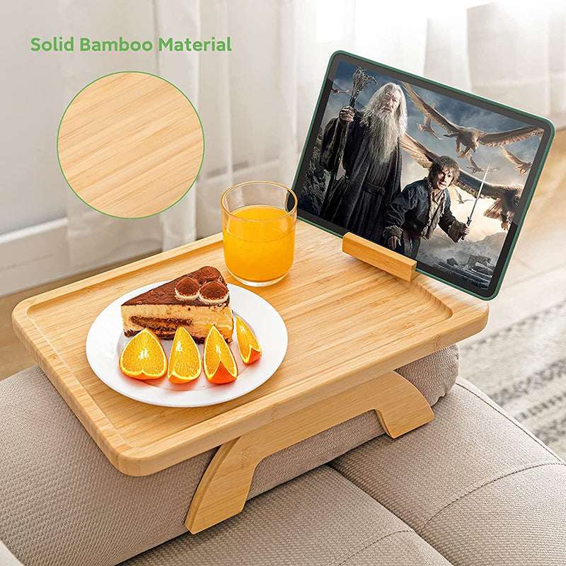Home Decor Bamboo Sofa Portable Folding Tray - EX-STOCK CANADA