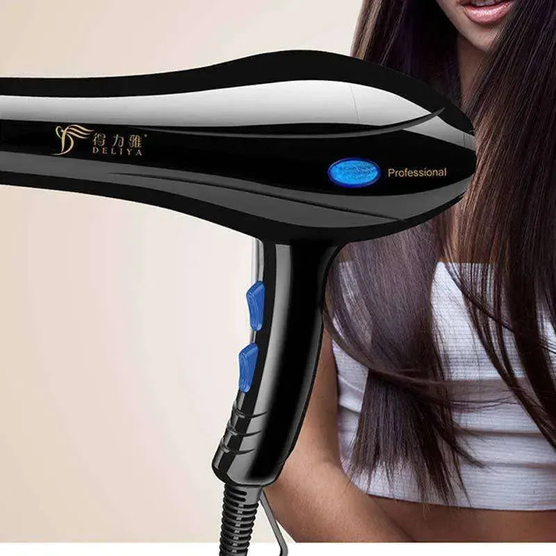 Home Hairdressing High-Power Blue Light Negative Ion Hair Dryer - EX-STOCK CANADA