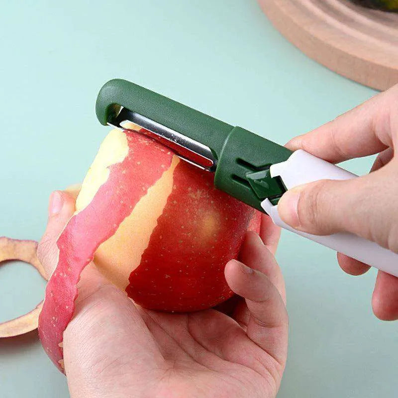 Household Scraping And Peeling Fruit Knife Two in one Peeler - EX-STOCK CANADA