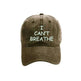 I can't breathe embroidered baseball caps - EX-STOCK CANADA