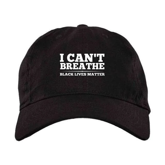 I can't Breathe Printed baseball caps - EX-STOCK CANADA