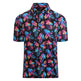 Ice Silk Printed Polo Shirt Men's Short Sleeve - EX-STOCK CANADA