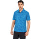 Ice Silk Printed Polo Shirt Men's Short Sleeve - EX-STOCK CANADA