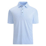 Ice Silk Printed Polo Shirt Men's Short Sleeve - EX-STOCK CANADA