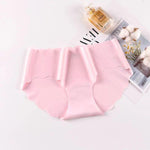 Ice Silk Traceless Girl Underwear Solid Color Pant - EX-STOCK CANADA