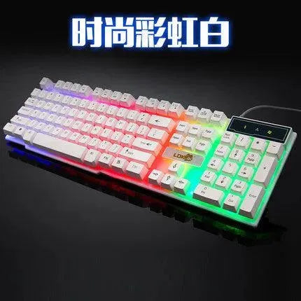 Industry gaming keyboard glowing usb cable gaming keyboard - EX-STOCK CANADA