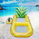 Inflatable Swimming Pool Pineapple Floating Row Air Cushion Bed Summer Water Floating Hammock Air Mattress Water Sports Toys - EX-STOCK CANADA